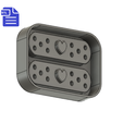STL00392-3.png Heart Bandage with Silicone Mold Housing