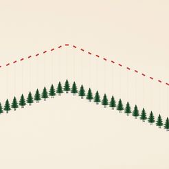 el-2.jpg 3D-Datei Weihnachtsgirlande aus Weihnachtsbäumen kostenlos・Design für 3D-Drucker zum herunterladen