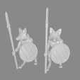Foxmen_Warriors_trhingiverse_pic.png Foxmen: Foxman Warrior Miniatures