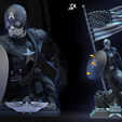 052523-Wicked-CaptainA-SteveR-Bust-swap-Image-Cover.png Wicked Marvel Captain America Bust: Tested and ready for 3d printing