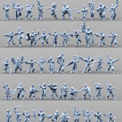 CoreSetImages.jpg 3D file Cyberwars Core Set・3D printer model to download