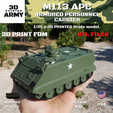 armored vehicle (3).png M113 APC - armored vehicle