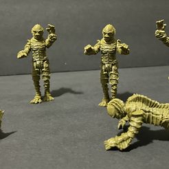 MONSTERS CLASSIQUES, la créature du lagon noir, FIGURE D'ACTION VINTAGE STYLES, 3,78".