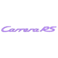 carrera RS_sm.obj Carrera RS Porsche-Emblem-Schild