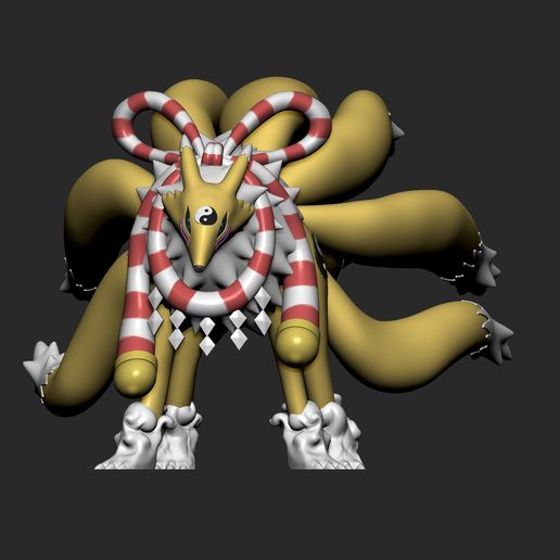 kyubimon-1.jpg Digimon - Renamon Evolution Line