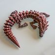 DSC03181.jpg Thorn Dragon - Cute Wiggle Articulated Flexi Lizard - High Detail Print in Place!