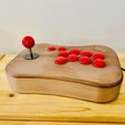 18FF087C-0367-463C-826B-523C9BB441AD.jpeg Wooden Arcade Joystick Machine Arcade Stick for Home Video Games, Compatible with PC