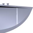 23.jpg Low Profile Stealth Semi Submersible Interceptor 1m RC Ready 3D Printable Model
