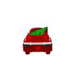 de24954a-c63e-497b-b425-3e20b47b4a64.jpg Red Truck with Tree Straw Topper 2 sizes 3MF File inlcluded