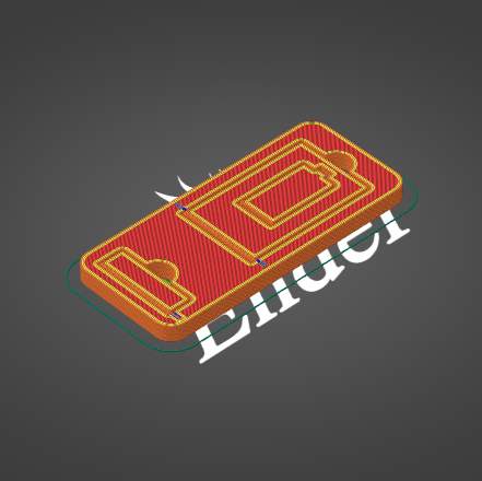 slicer.png Print in Place Mobile Stand