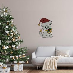 Cat-II-Wall-Decor-Color-Simulation.jpg Рождество: Cat II Pack