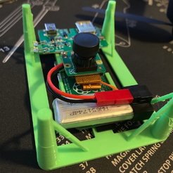 Screen_Shot_2019-09-19_at_11.37.21_PM.png Archivo STL gratis Frambuesa Pi en el Cielo (Drone Mount Raspberry Pi Zero W)・Modelo imprimible en 3D para descargar