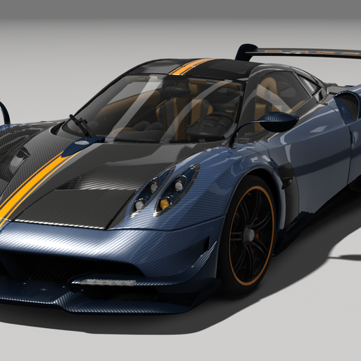 🚗 pagani huayra bc・ STL File for ・Cults