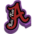 img2.png roll tide alabama FRESHIE MOLD - SILICONE MOLD BOX