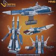 TVsdf1_0.jpg STF-1 Starcross (TV Version) 2-Pack Miniature Scale
