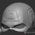2.png Captain American Helmet From Marvel comics - Fan Art 3D print model