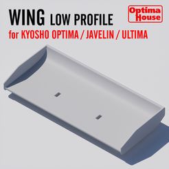 kyosho-Ultima-wing-low-profile.jpg Wing Low Profile for Kyosho Javelin Optima Ultima