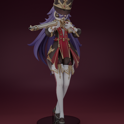 💬 CHEVREUSE [夏沃蕾] | GENSHIN IMPACT | 3D PRINTABLE FIGURINE [v 1.1]・ STL ...