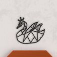 0003.jpg 3d duck wall art/decor  stl