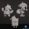 2.jpg Christbaumschmuck-Set - Patrick Squiddy und Spongebob