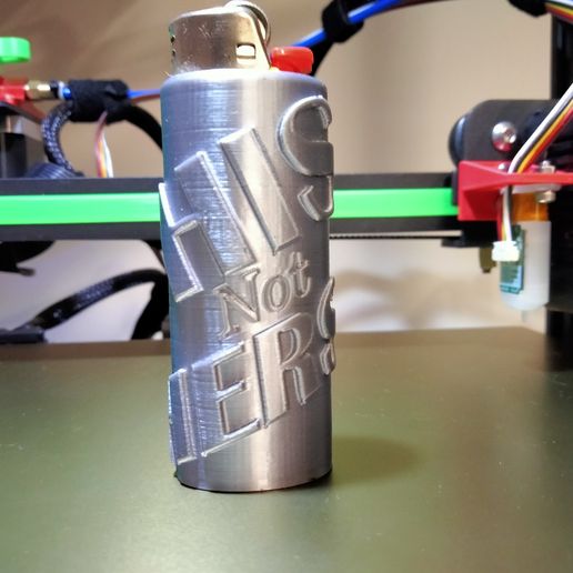 Bic Lighter Case Twin Pack - HnH Design 3D model