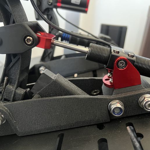 taka4様　FANATEC Pedals V3　ダンパー×2 Fanatec ClubSport Pedals V3 Revealed, Includes Brake and Gas