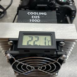 image5.jpeg Fichier STL cooling canon eos 100D・Objet imprimable en 3D à télécharger
