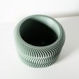 DSC07514.jpg The Maro Planter Pot with Drainage Tray & Stand: Modern and Unique Home Decor for Plants and Succulents  | STL File