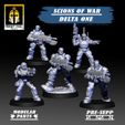 SCIONS OF WAR x PRE-SUPP Ld “NY MODULAR # PARTS & Scions of War: Delta One