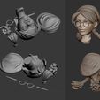 margo_10_display_large.jpg Free STL file Bold Machines: Margo Main Character Model for The 3D Printed Movie・Design to download and 3D print
