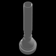 Blessing14A4atrumpet_itemimage2.png Blessing 14A4a trumpet mouthpiece 3D rendering