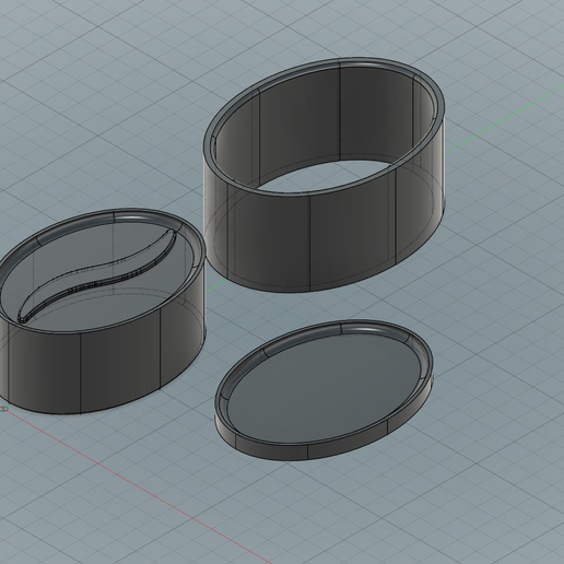 Coffee Bean Bath Bomb Mold-Commercial License 3D model