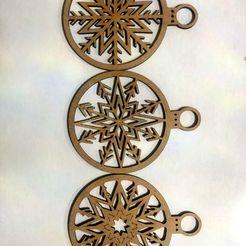 1_2.jpg STL-Datei Schneeflocke / Schneeflocke・3D-Drucker-Vorlage zum herunterladen