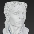 Captura-de-pantalla-2025-07-09-012716.jpg Michael Jackson bust and flower pot/Snackero