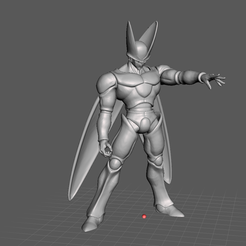 4.png STL file Perfect Cell - Dragon ball Z 3D Model・Template to download and 3D print, lmhoangptit