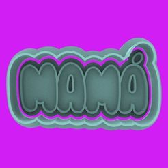 untitled.11.jpg STL file COOKIE CUTTER AND MOM STAMP・3D printable model to download