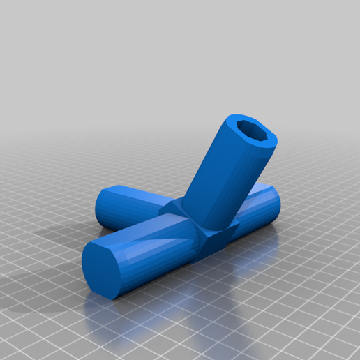 pvc4-120.png Space Frame connector for PVC 1" pipe