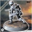 6.jpg Set of six German WW2 infantry troops (with MP40, Panzerfaust and K98k) (5) - Germany Eastern Western Front Normandy Stalingrad Berlin Bulge WWII