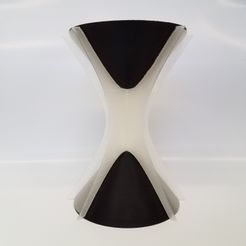 20191114_135414.jpg STL-Datei Hyperboloid of Two Sheets・Design für 3D-Drucker zum herunterladen