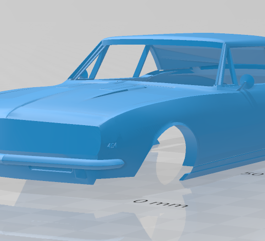 1967 Chevrolet Camaro RS 327 V-8 - Body Car Model