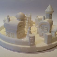 image111_display_large.JPG Free STL file The village where the christmas elves living.・3D printing model to download