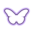 Mariposa- 30mm.stl Polymer clay / Butterfly shape cookie cutter pack