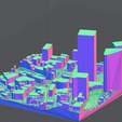 .TOKYO.ShibuyaCrossing18.png 🇯🇵 TOKYO Shibuya Crossing - Ultra Detailed 3D City Map (SLA Ready)