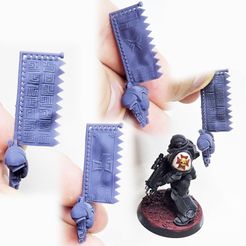 Sacs à dos de la bannière des Mongols de l'espace 2