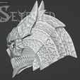 スクリーンショット-2024-04-18-103444.png Kaiju No.8 Number 8 fully wearable cosplay helmet 3D printable STL file