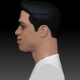 35.jpg Pete Davidson bust ready for full color 3D printing