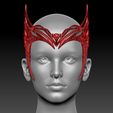 SCARLET_WITCH_CROWN_MULTIVERSE_OF_MADNESS_WANDA_TIARA_DOCTOR_STRANGE_STL_3D_PRINT_FILE-06.jpg Scarlet Witch Crown - Wanda Tiara Headpiece - Multiverse of Madness inspired version - fan made 3D model