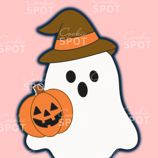 Ghost-with-pumpkin.png Cortador de galletas Fantasma con calabaza