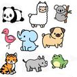 2ffda5f62f2395b951b6c50a4d1c73b8.jpg 9 jungle animal cookie cutters