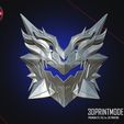 LionKing_Fate_Grand_Order_Cosplay_Mask_3D_Print_Model_STL_file_02.jpg Lion King Fate Grand Order Cosplay Mask - Lancer - King of Knights